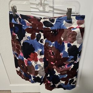 Floral Print Skirt
